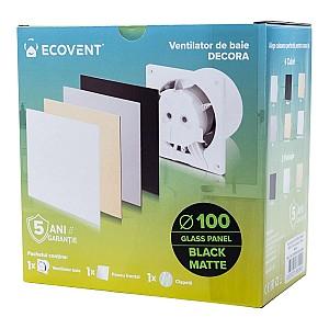 Ventilator de baie Ecovent Decora Smart 100 Black