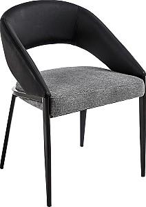 Scaun Jumi CM-354364 Negru/Gri