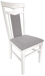Scaun Kroll Deepa-FL Alb/14-Grey(Gri)