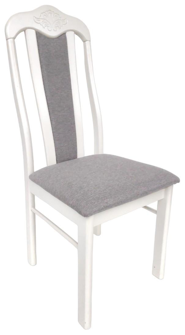 Scaun Kroll Flower Alb/14-Grey(Gri)