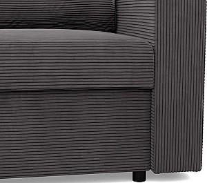 Canapea Magnifico Meble Neo Straight 3 Bonell Poso 022 Gri inchis