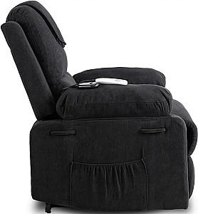 Fotoliu reclainer Mebel Elite Fenix Negru