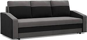Canapea Magnifico Meble Orion Bonell Mikrofaza 27/Mikrofaza 15 Gri/Negru