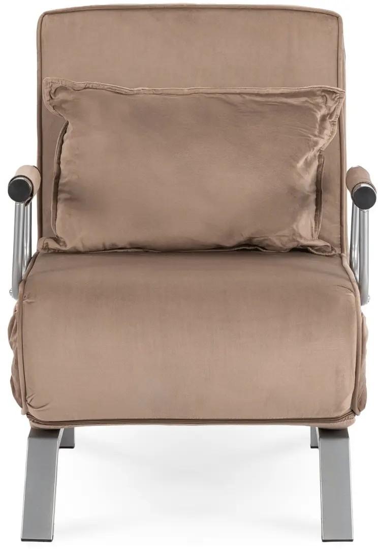 Fotoliu Mebel Elite Bart Velour Bej