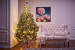 Brad artificial DIVI TREES Nordmann led 1.8