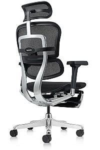 Fotoliu de birou Comfort Ergohuman Elite 2 Black +Legrest T-168-B1 EHE2-AB-HAM-5D-L