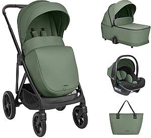 Carucior 3 in 1 Kikka Boo Chiara 2027 Army Green