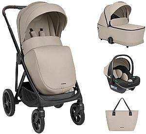 Carucior 3 in 1 Kikka Boo Chiara 2027 Beige