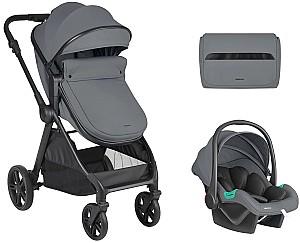 Carucior 3 in 1 Kikka Boo Eloe Dark Grey