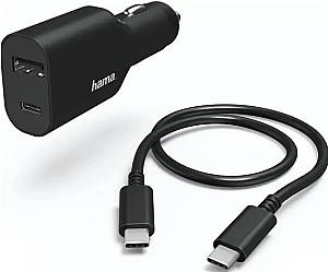 Incarcator auto Hama USB-C Car Notebook Power Supply (200018)