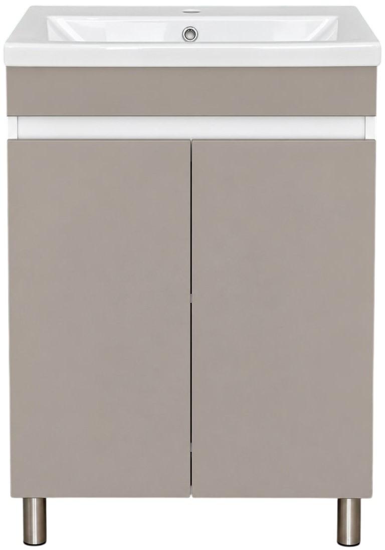 Dulap sub lavoar Bayro Trend Duo Como 700 Light grey