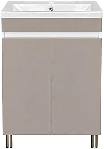 Dulap sub lavoar Bayro Trend Duo Como 700 Light grey