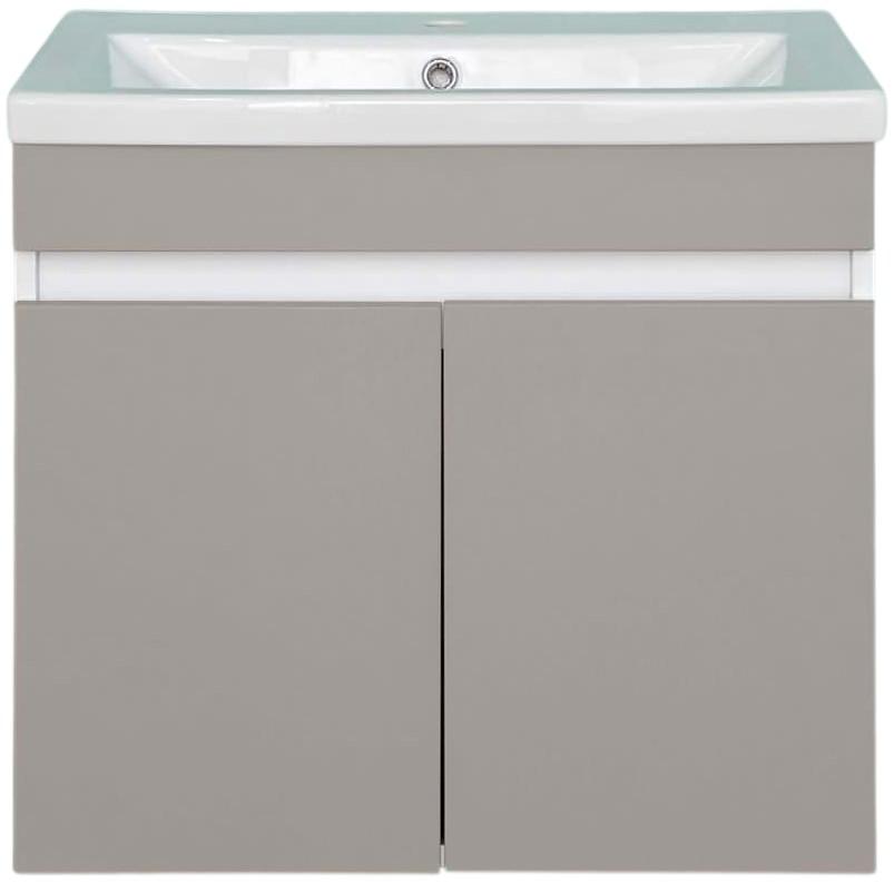 Dulap sub lavoar Bayro Trend Duo Como 700 Light grey (127444)