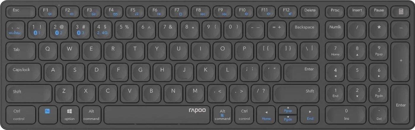Tastatura Rapoo E9700M Dark Grey