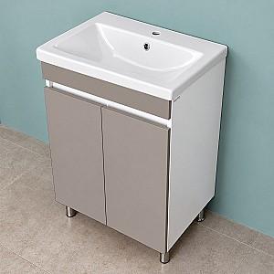 Dulap sub lavoar Bayro Trend Duo Como 500 Light grey