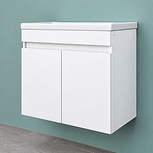 Dulap sub lavoar Bayro Trend Duo Como 700 Alb (127446)