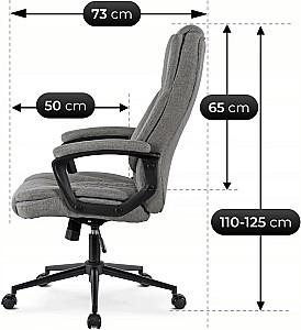 Fotoliu de birou Mebel Elite Phonix Gri
