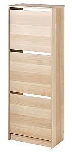 Dulap pentru incaltaminte IKEA Bissa 3 Aspect Stejar
