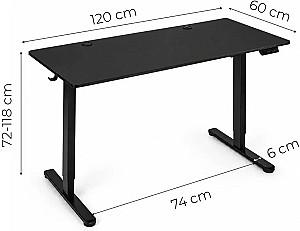 Masa de birou Modern Home JSD-B5-1-1 Negru