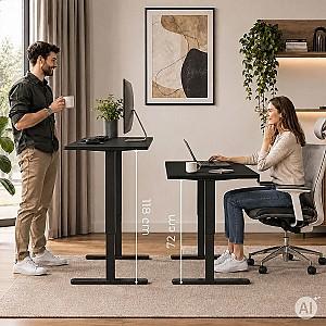 Masa de birou Modern Home JSD-B5-1-1 Negru