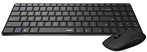 Set tastatura + Mouse Rapoo 9300M Black