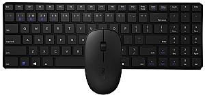 Set tastatura + Mouse Rapoo 9300M Black