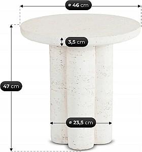 Masuta de cafea, reviste Mebel Elite Brok 46 Crem