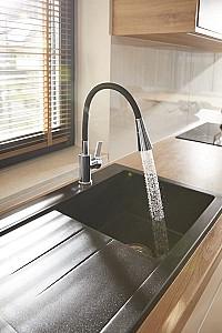 Robinet bucatarie Armatura Rumba Duo Black