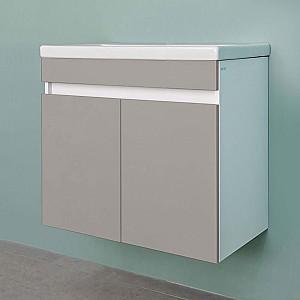 Dulap sub lavoar Bayro Trend Duo Como 500 Light Grey