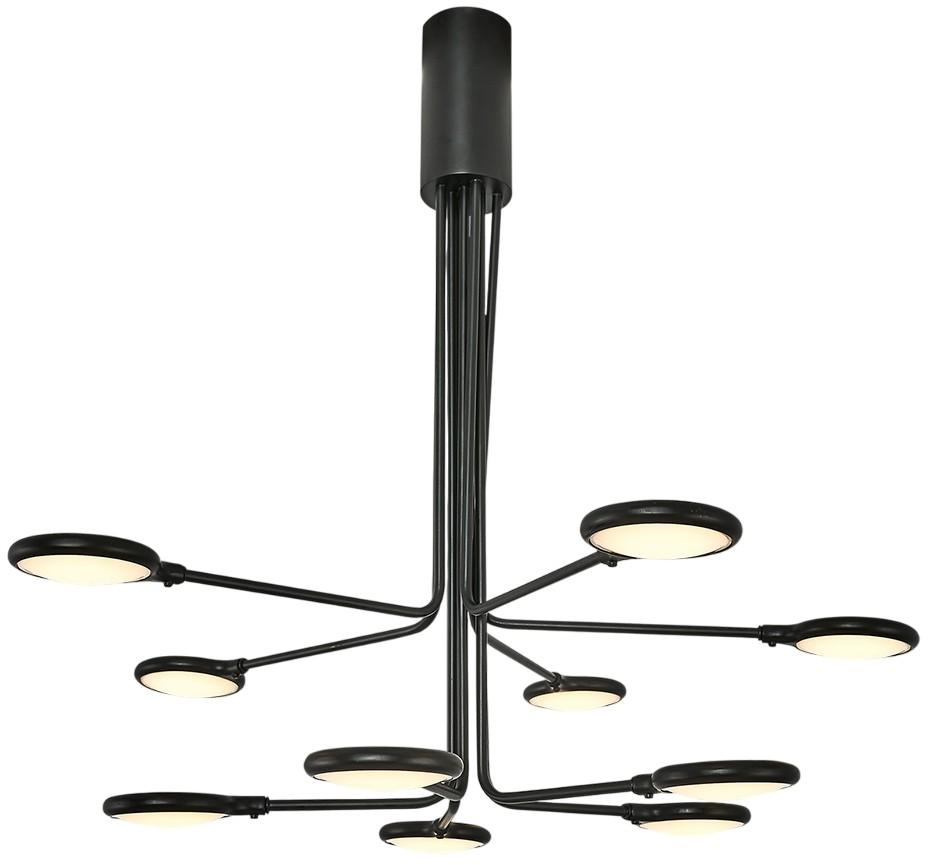 Lustra led Ozcan 5661-10 Black