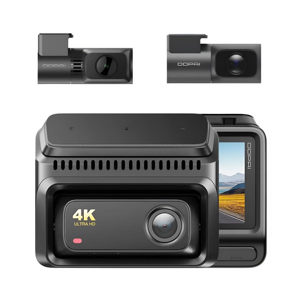 Camera de bord auto DDPai Dash Cam Z60T + Rear Camera + Cabin Camera