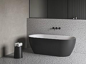 Cadă de baie Ravak Freedom O Tec White/Black (CD51700000)