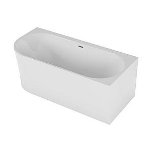 Cadă de baie Polimat Sola R 170×75 + sifon freestanding