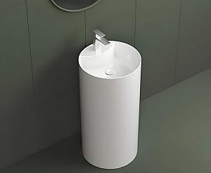 Lavoar baie DREMEX Gelcoat CONE 440×870 White