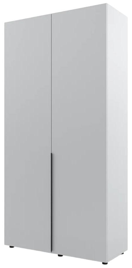 Dulap ML Mobila Lira 120 2D Gri Deschis