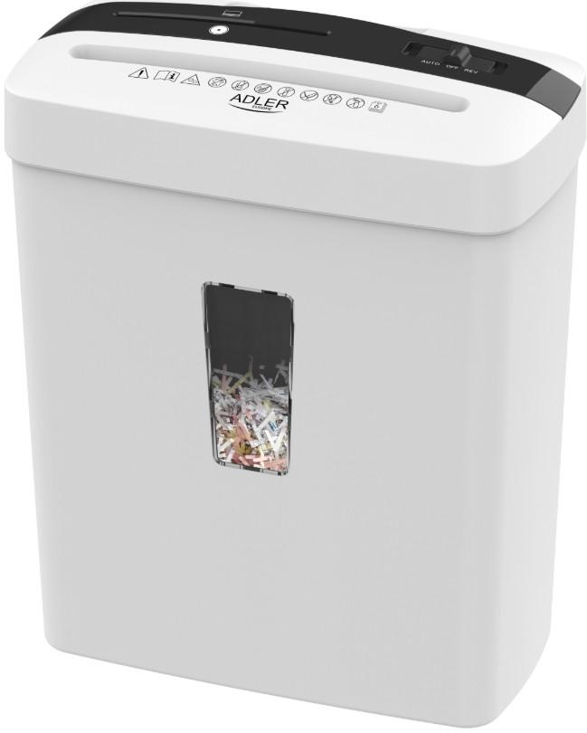 Distrugator de documente Adler AD 1037 White