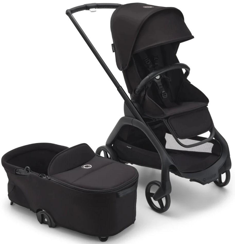 Carucior 2 in 1 Bugaboo Dragonfly Black/Midnight Black (BG100176025)