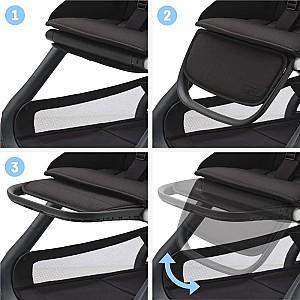 Carucior 2 in 1 Bugaboo Dragonfly Black/Midnight Black (BG100176025)