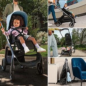 Carucior 2 in 1 Bugaboo Dragonfly Black/Midnight Black (BG100176025)