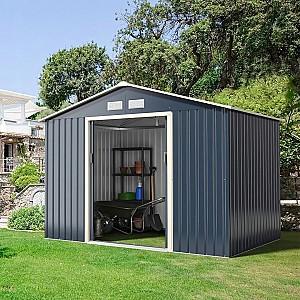 Casuta de gradina Costway GT3732GR Grey