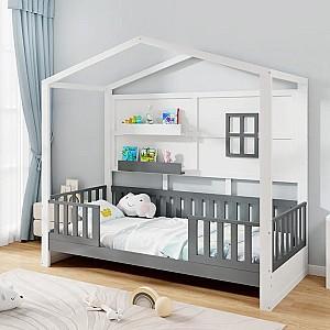 Pat copii Costway HU10793WHT