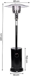 Incalzitor pe gaz MultiGarden HSS-A-SJGPT Black