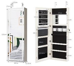 Oglindă Costway JV11242DE-WH