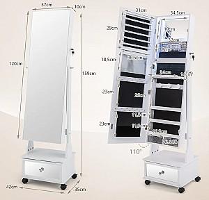Oglindă Costway JV11233WH
