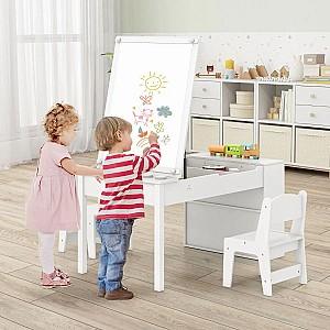 Masă de scris pentru copii Costway HY10447WH