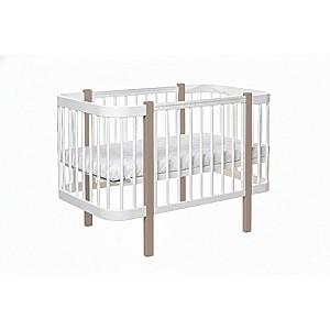 Patut copii Eucalyptus Karol Premium (DS-9051) Alb/Cappuccino
