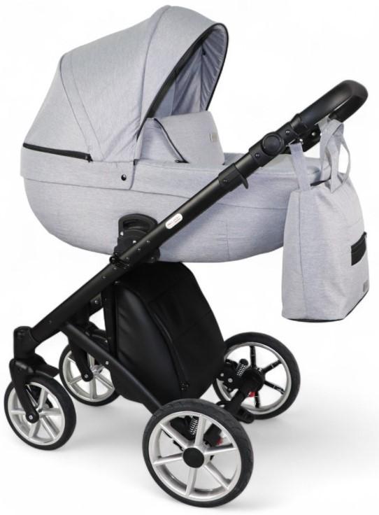 Carucior 2 in 1 Sojan Accord Stofa (2010611) Gri deschis