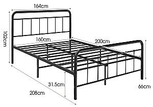 Pat Costway HU10284DK Negru
