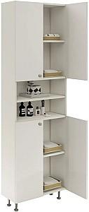 Dulap de baie Haaus Zaria 4U 600 Alb/Alb lucios