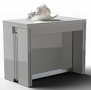 Masa ArtFlame Console Glossy White (Alb lucios) 2.6m
